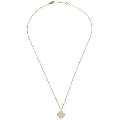 Van Cleef & Arpels Vintage Alhambra Pendant Necklace 18K Yellow Gold and Mother of Pearl Product Image