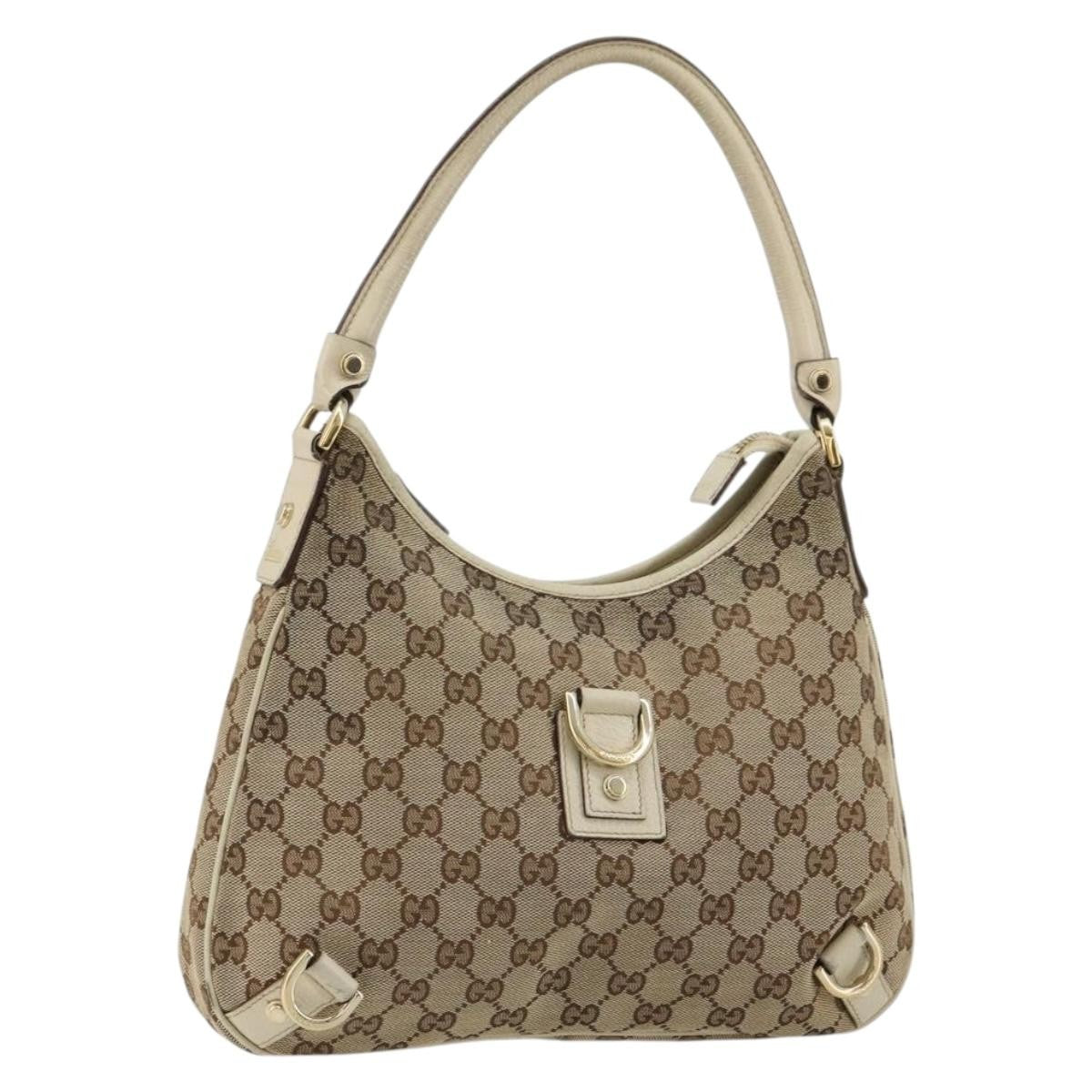 Gucci Abbey Shoulder Bag GG Canvas Medium