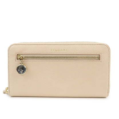Bvlgari Serpenti Forever Zip Around Leather Long
