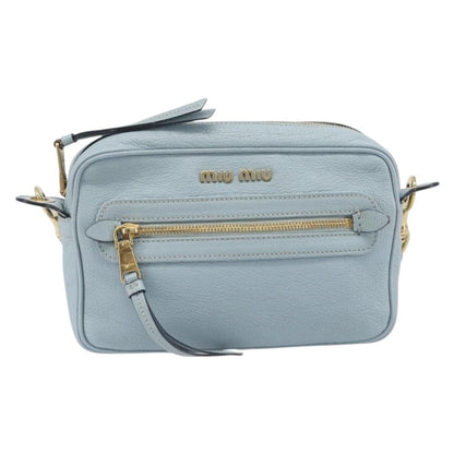 Miu Miu Madras Zip Pocket Leather Product Image