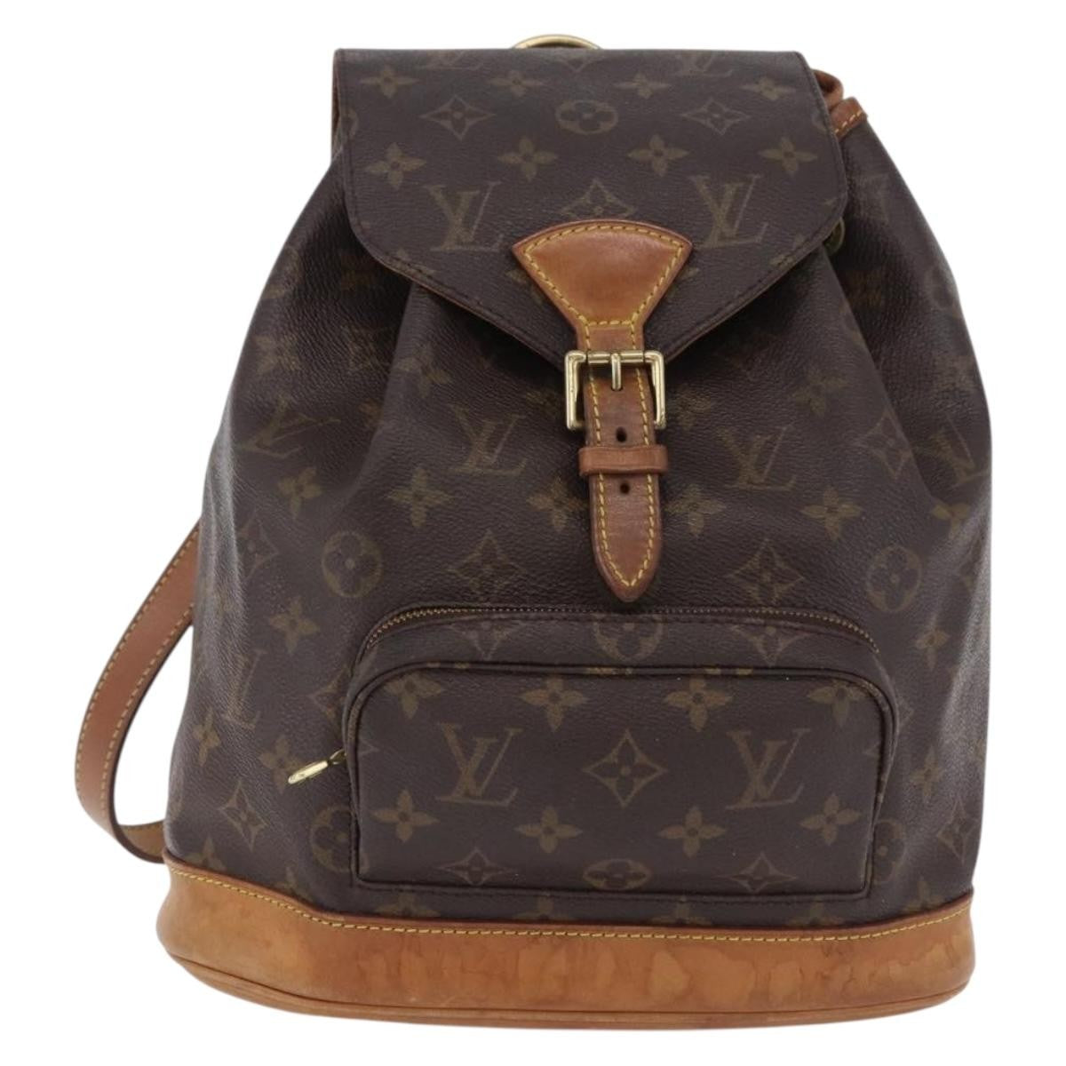 Louis Vuitton Vintage Montsouris Monogram Canvas MM