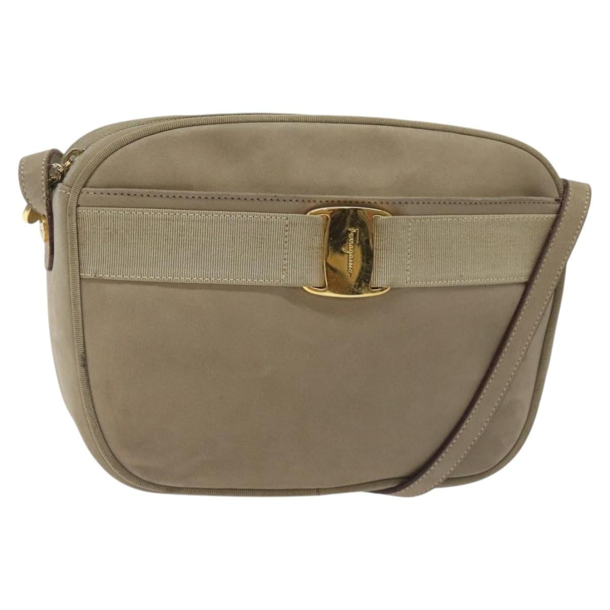 Salvatore Ferragamo Vara Bow camera Shoulder Bag Suede Product Image