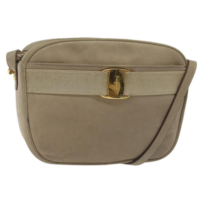 Salvatore Ferragamo Vara Bow camera Shoulder Bag Suede Product Image