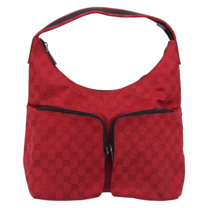 Gucci Double Pocket Zip Hobo GG Canvas Medium