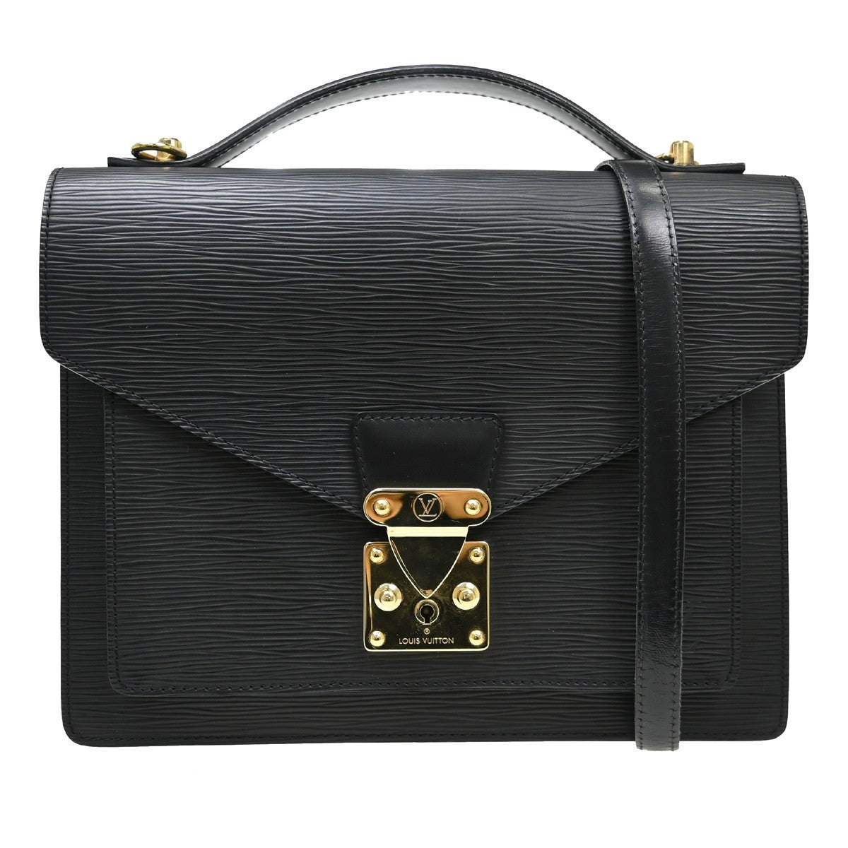 Louis Vuitton Monceau Handbag Epi Leather BB