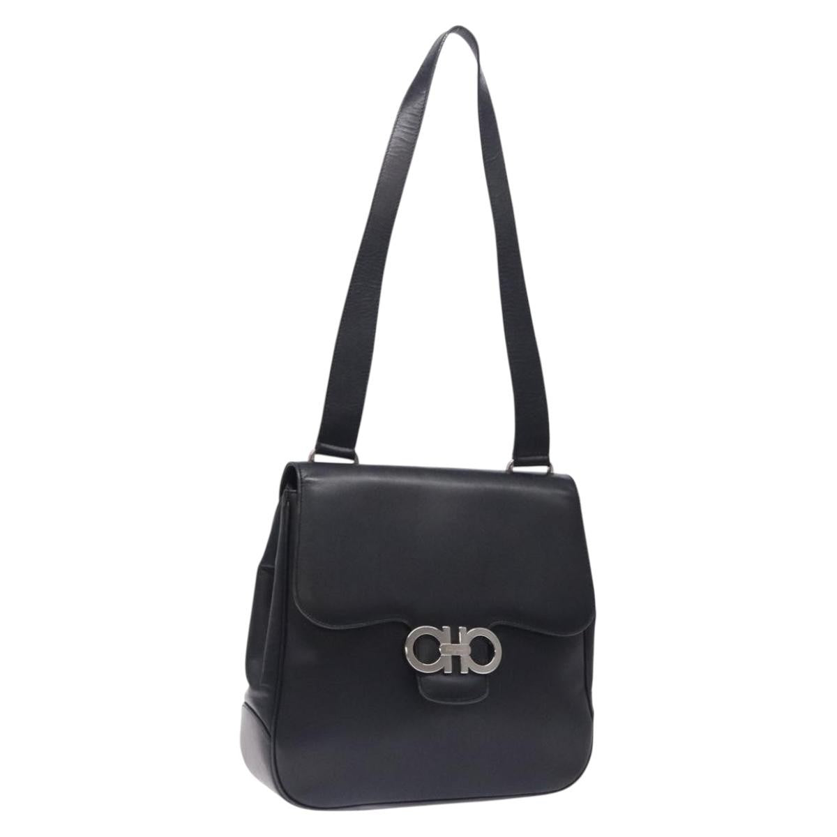 Salvatore Ferragamo Gancini Shoulder Bag Leather Product Image