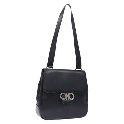 Salvatore Ferragamo Gancini Shoulder Bag Leather Product Image