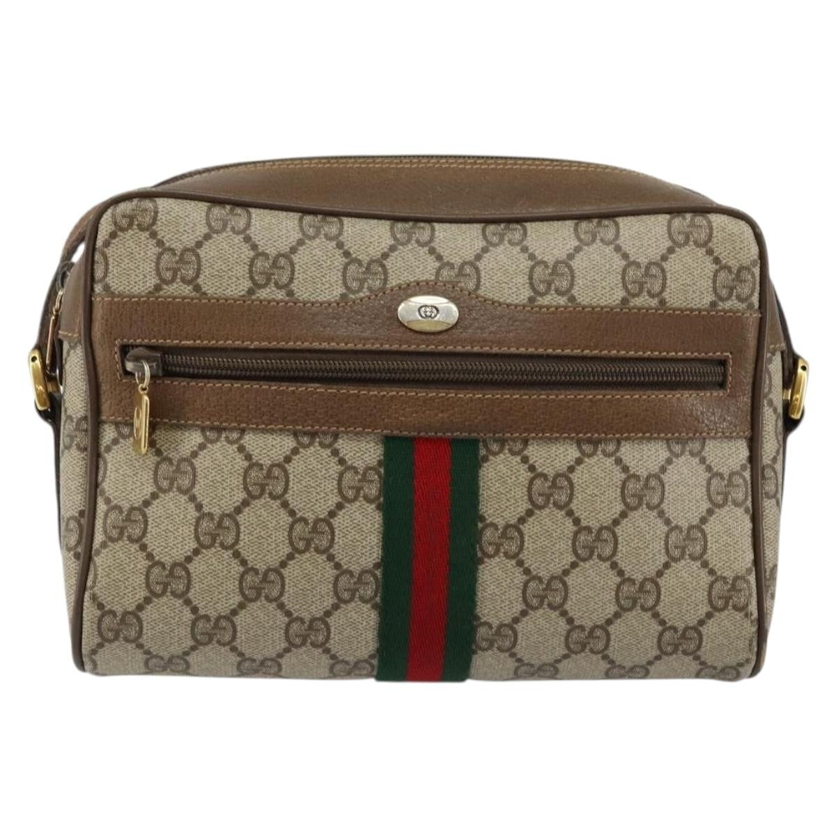 Gucci Ophidia Shoulder Bag GG Coated Canvas Small