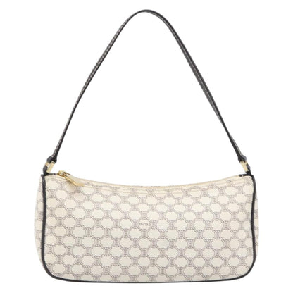 Celine Triomphe Macadam Zip Shoulder Bag Canvas Product Image