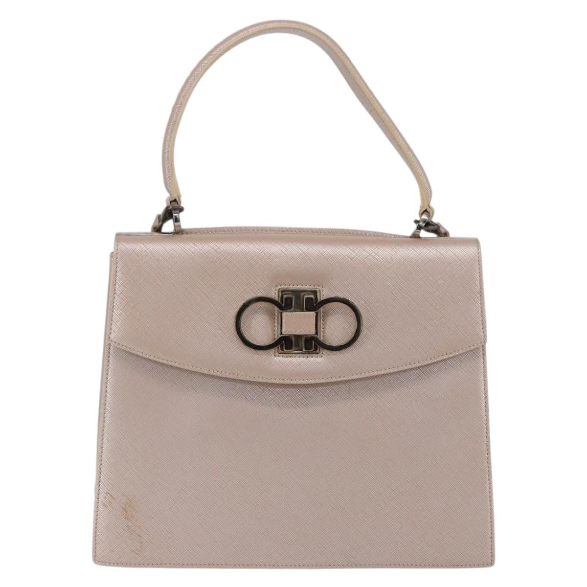 Salvatore Ferragamo Gancini handbag Leather Product Image