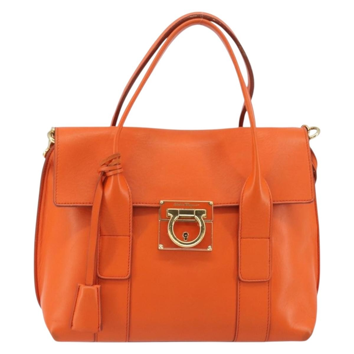 Salvatore Ferragamo Sookie Satchel Leather Small