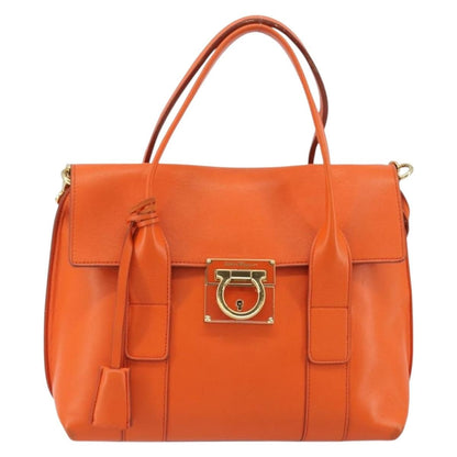 Salvatore Ferragamo Sookie Satchel Leather Small