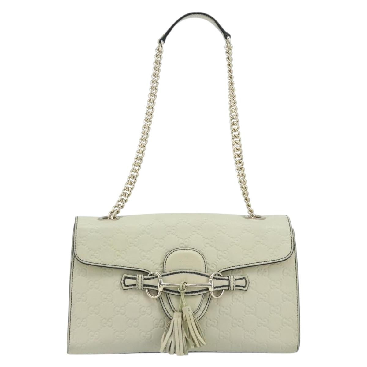 Gucci Emily Chain Flap Guccissima Leather Medium