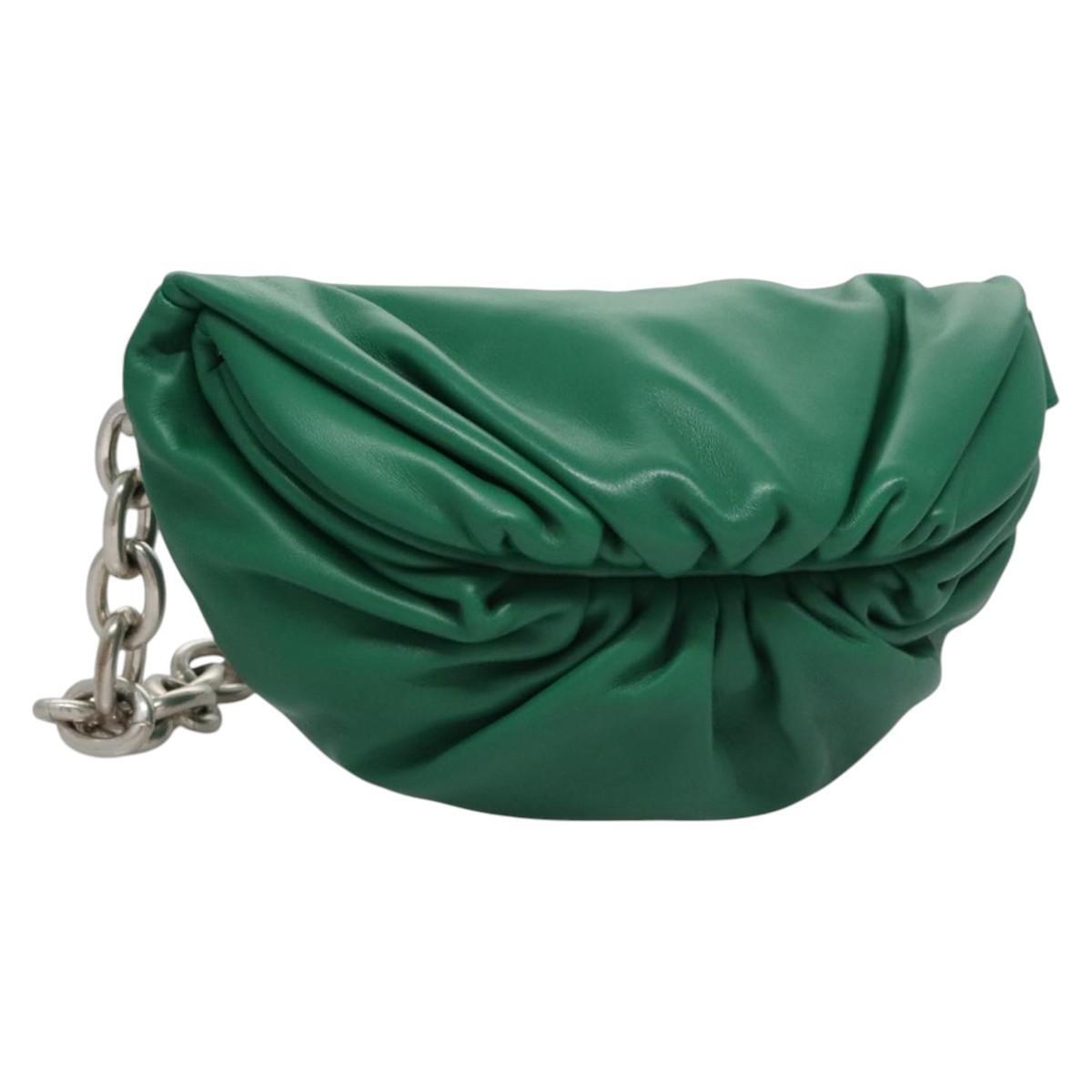 Bottega Veneta The Chain Pouch Leather Teen