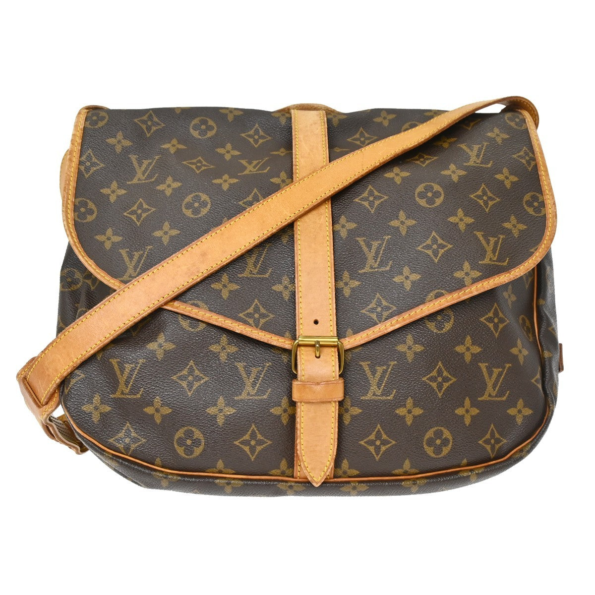 Louis Vuitton Saumur Monogram Canvas 35