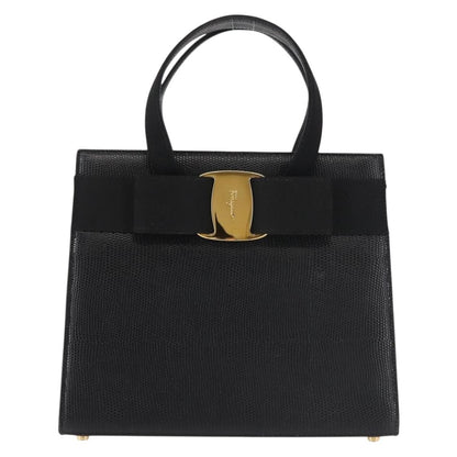 Salvatore Ferragamo Convertible Vara Bow Tote Leather Small