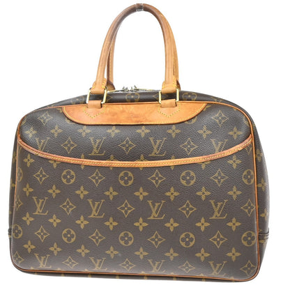 Louis Vuitton Deauville Handbag Monogram Canvas 34
