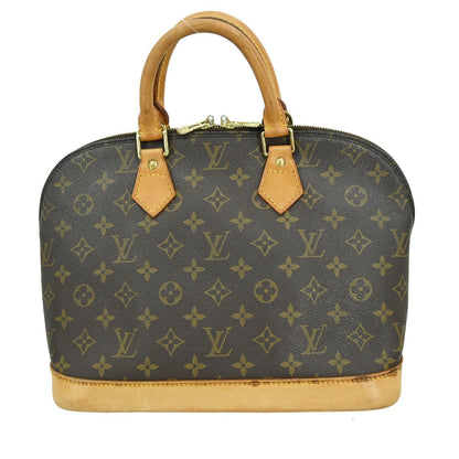 Louis Vuitton Alma Handbag Monogram Canvas PM