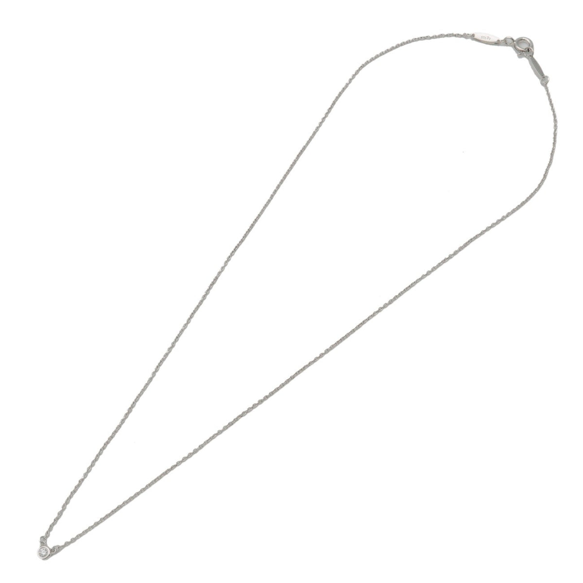 Tiffany & Co. Elsa Peretti Diamonds By The Yard Pendant Sterling Silver with Diamond Product Image