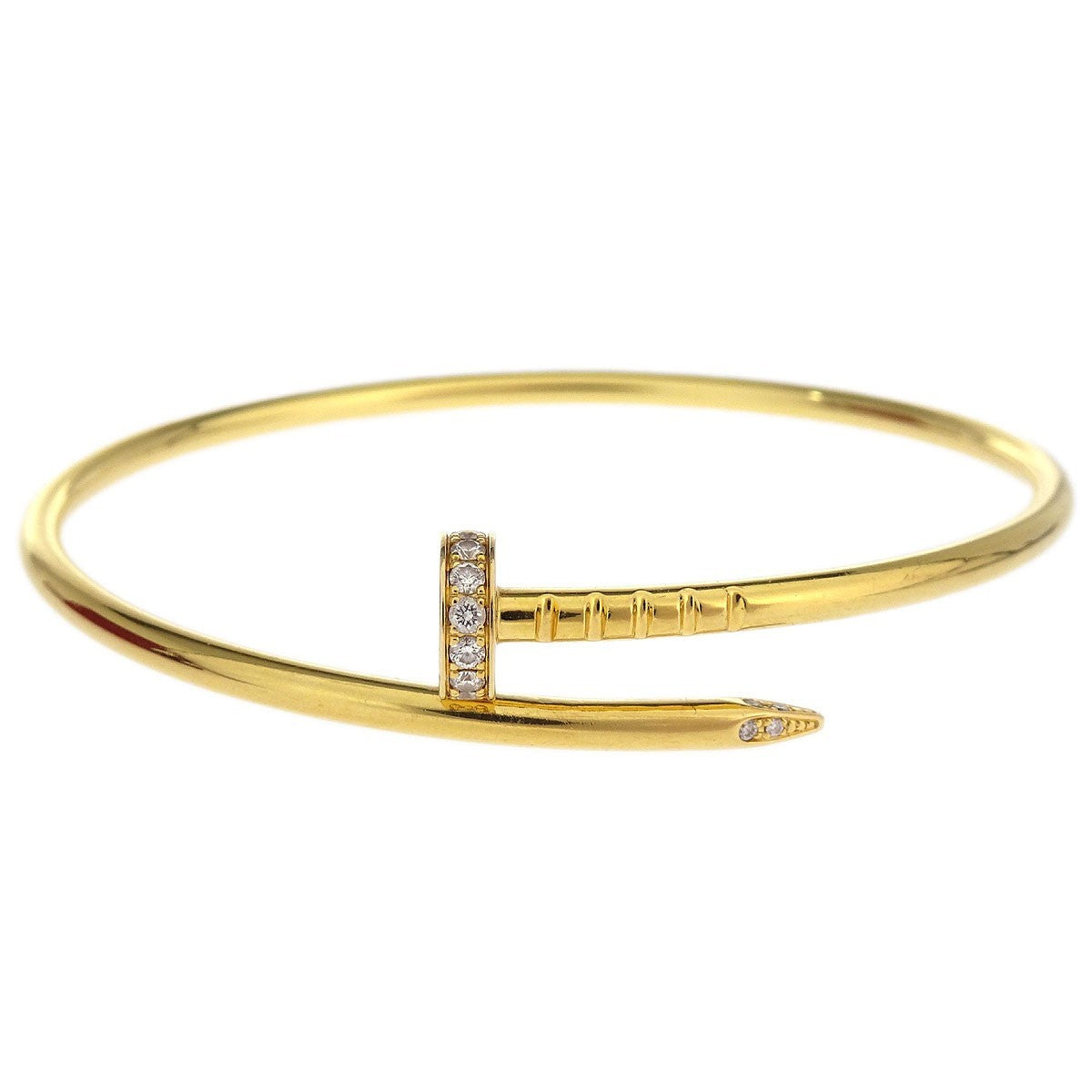 Cartier Juste un Clou 18K Yellow Gold with Diamonds Small