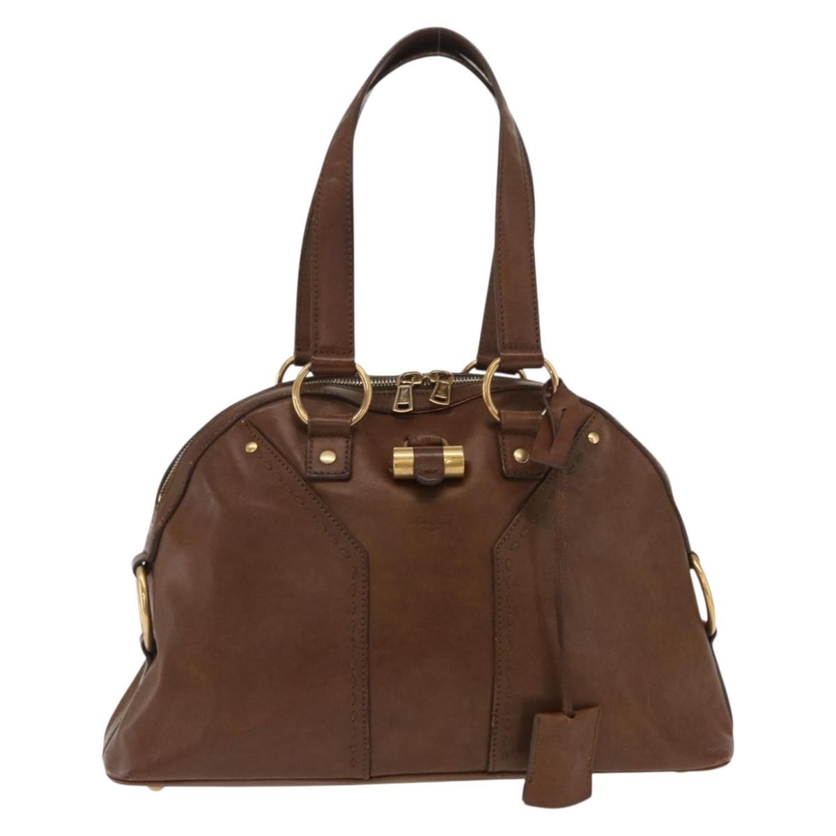 Saint Laurent Muse Dome Bag Leather Medium