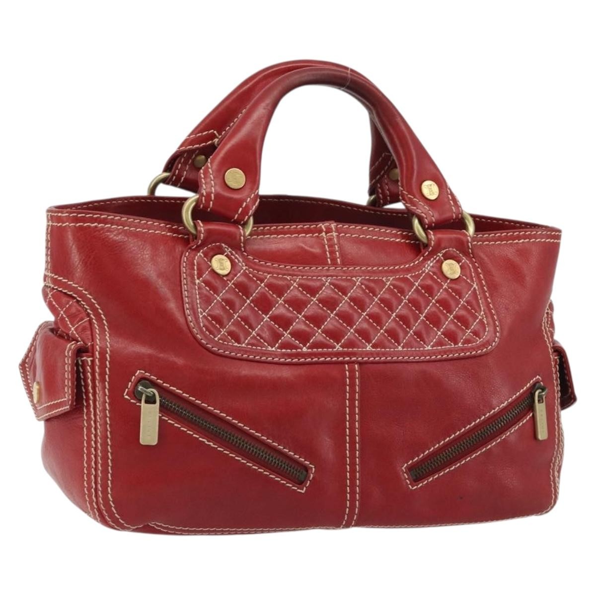 Celine Boogie Satchel Leather Product Image