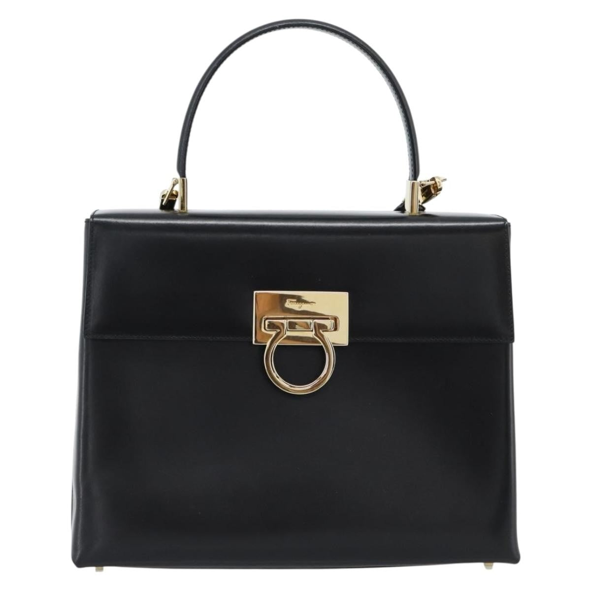 Salvatore Ferragamo Convertible Top Handle Bag Leather Product Image