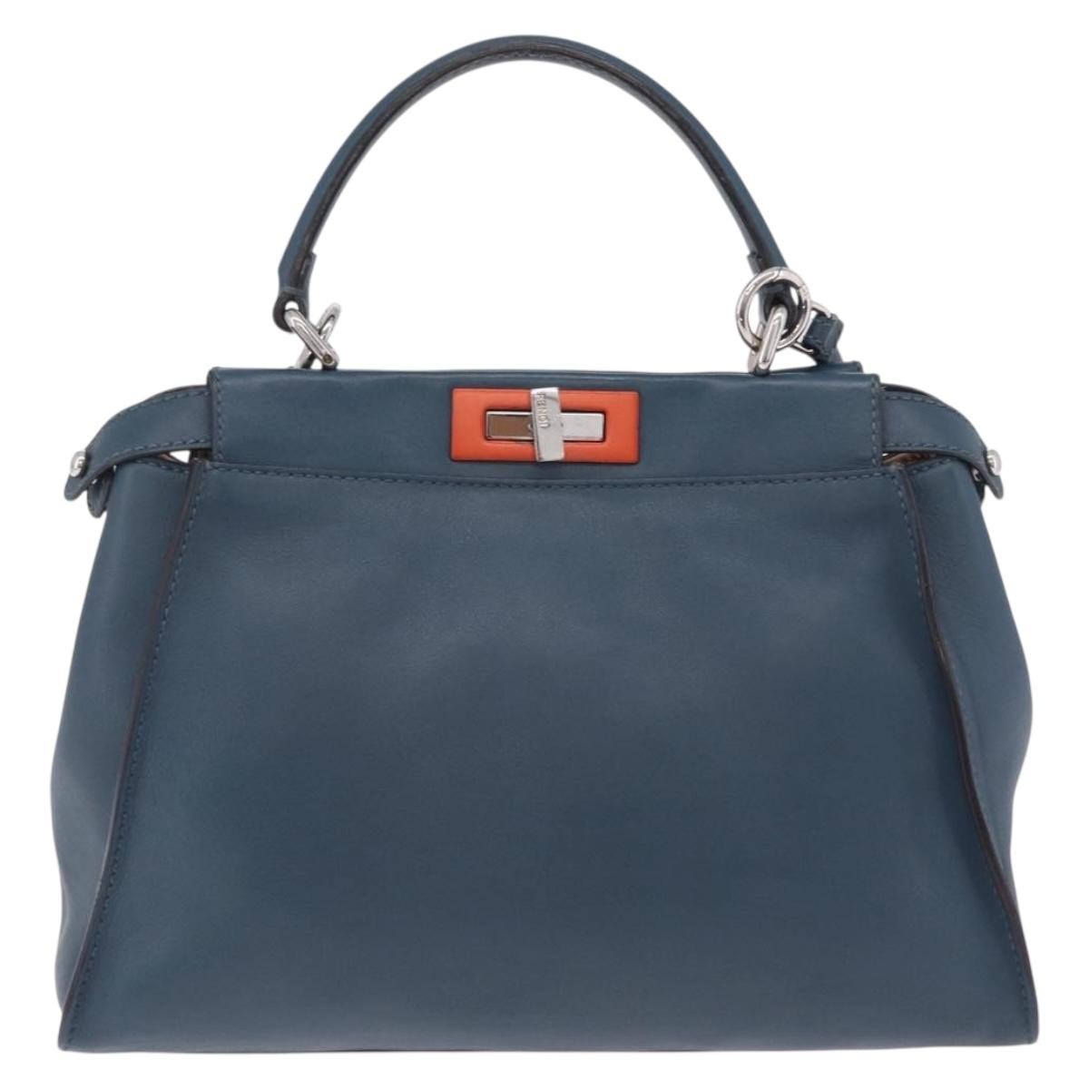 Fendi Peekaboo Ruffled Leather Mini