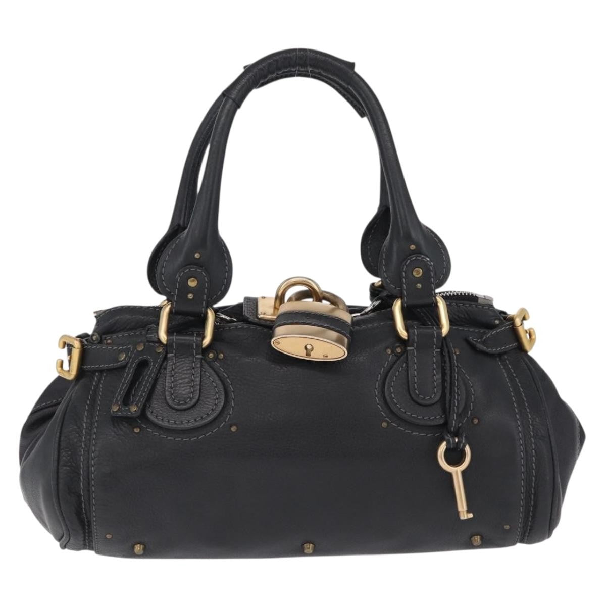 Chloe Paddington Lock Leather Medium