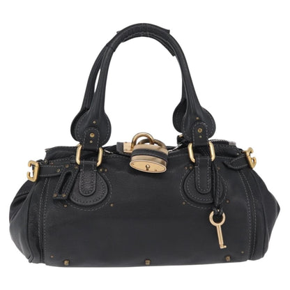 Chloe Paddington Lock Leather Medium