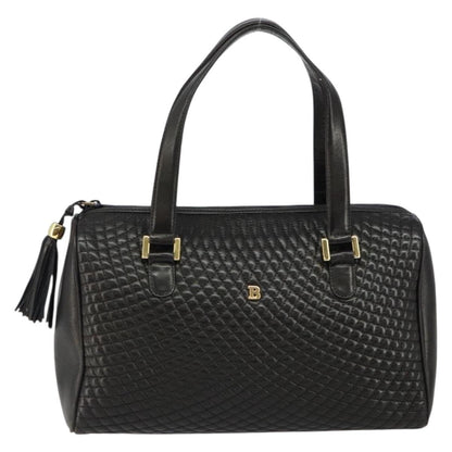 Bally Vintage Handbag Quilted Leather Product Image