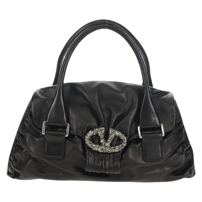 Valentino Garavani Histoire Tote Leather and Strass Product Image