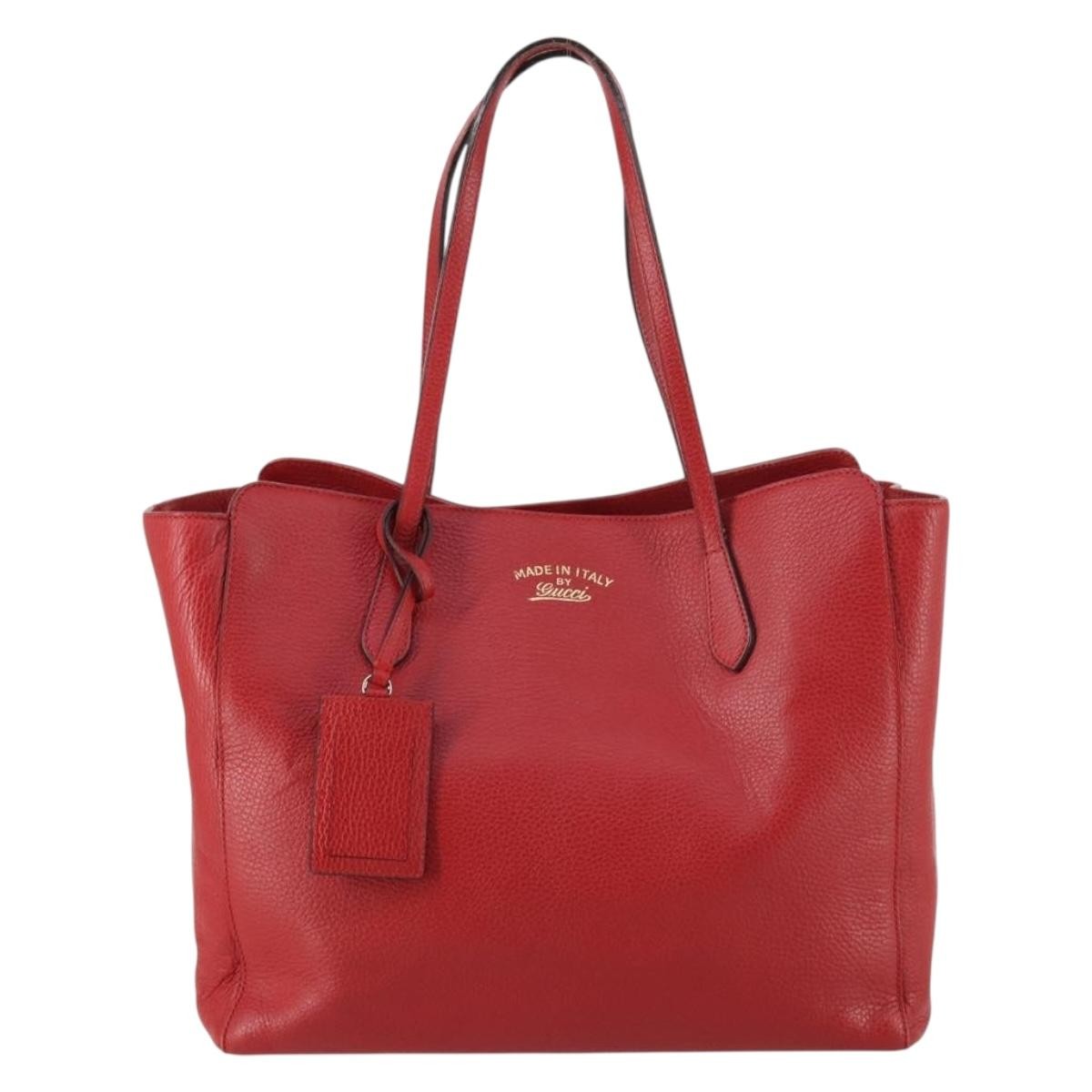 Gucci Swing Tote Leather Medium