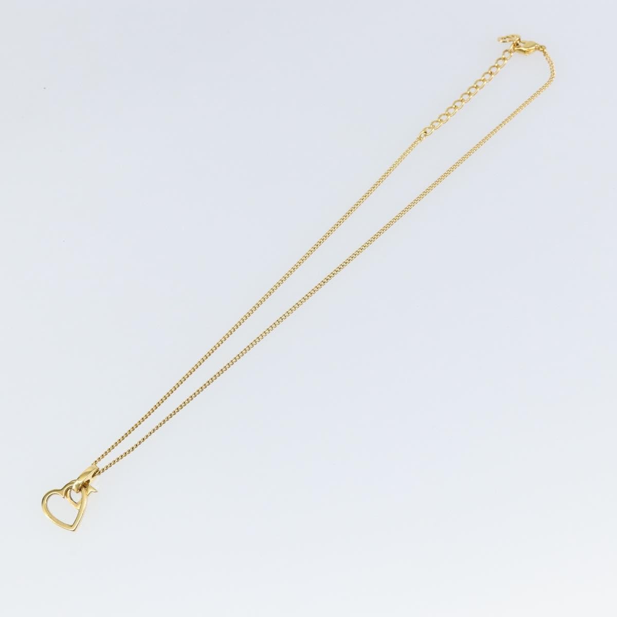 Christian Dior CD Heart Necklace Metal Product Image