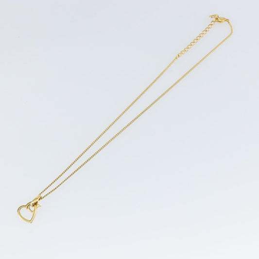 Christian Dior CD Heart Necklace Metal Product Image