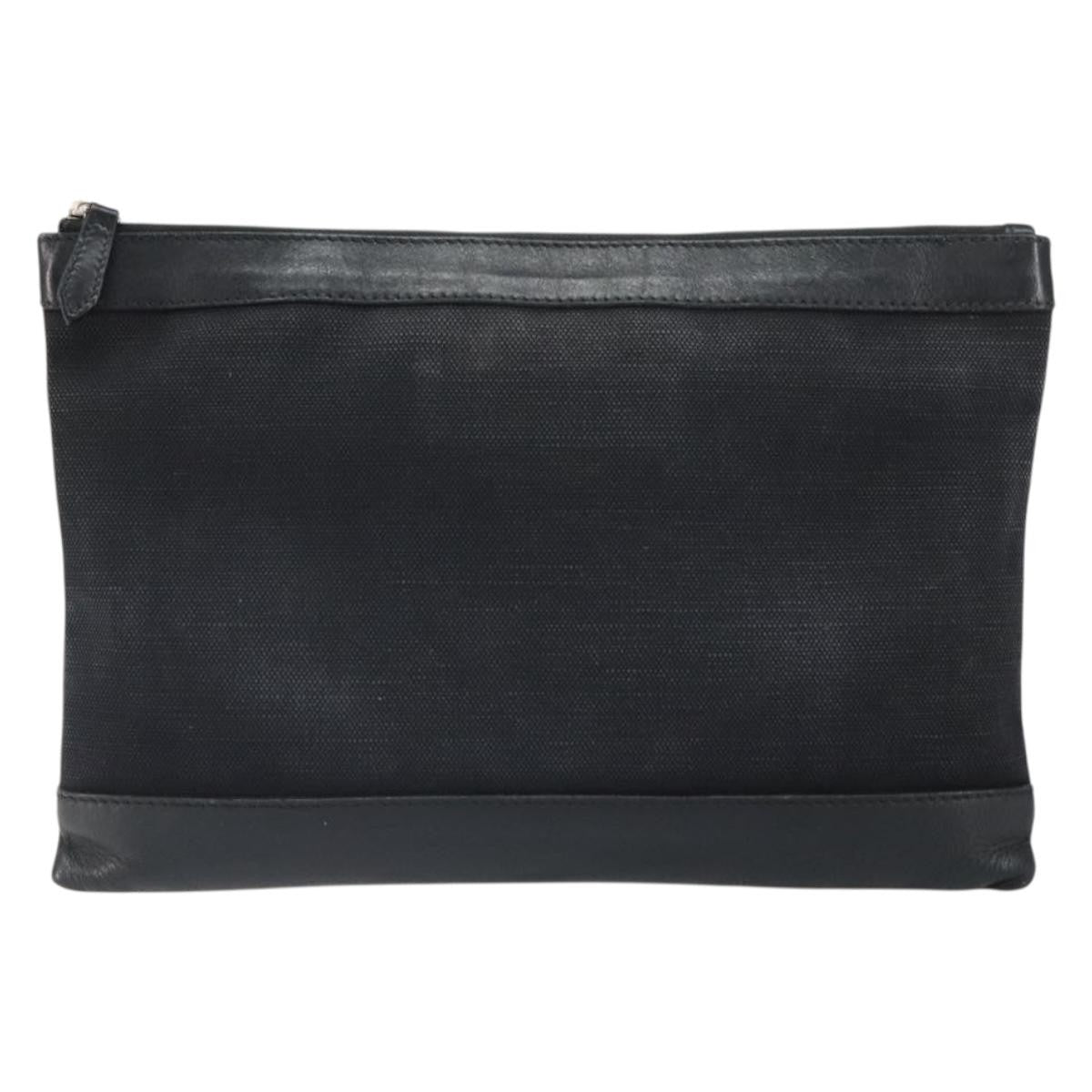 Balenciaga Navy Zip Canvas and Leather Large
