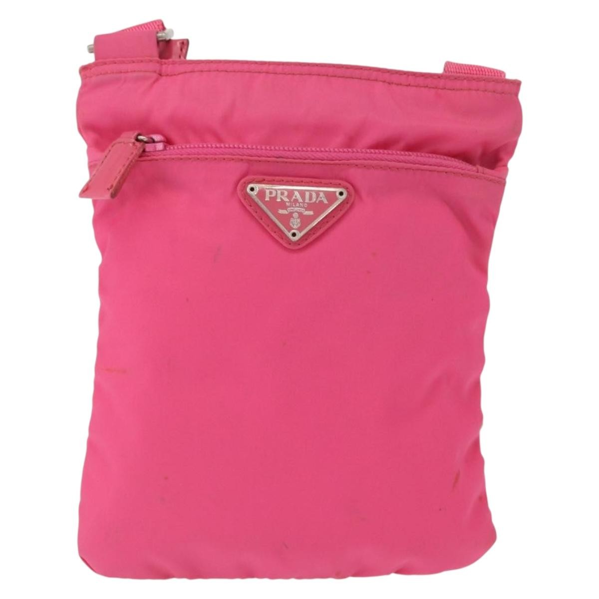 Prada Front Pocket Messenger Tessuto Small