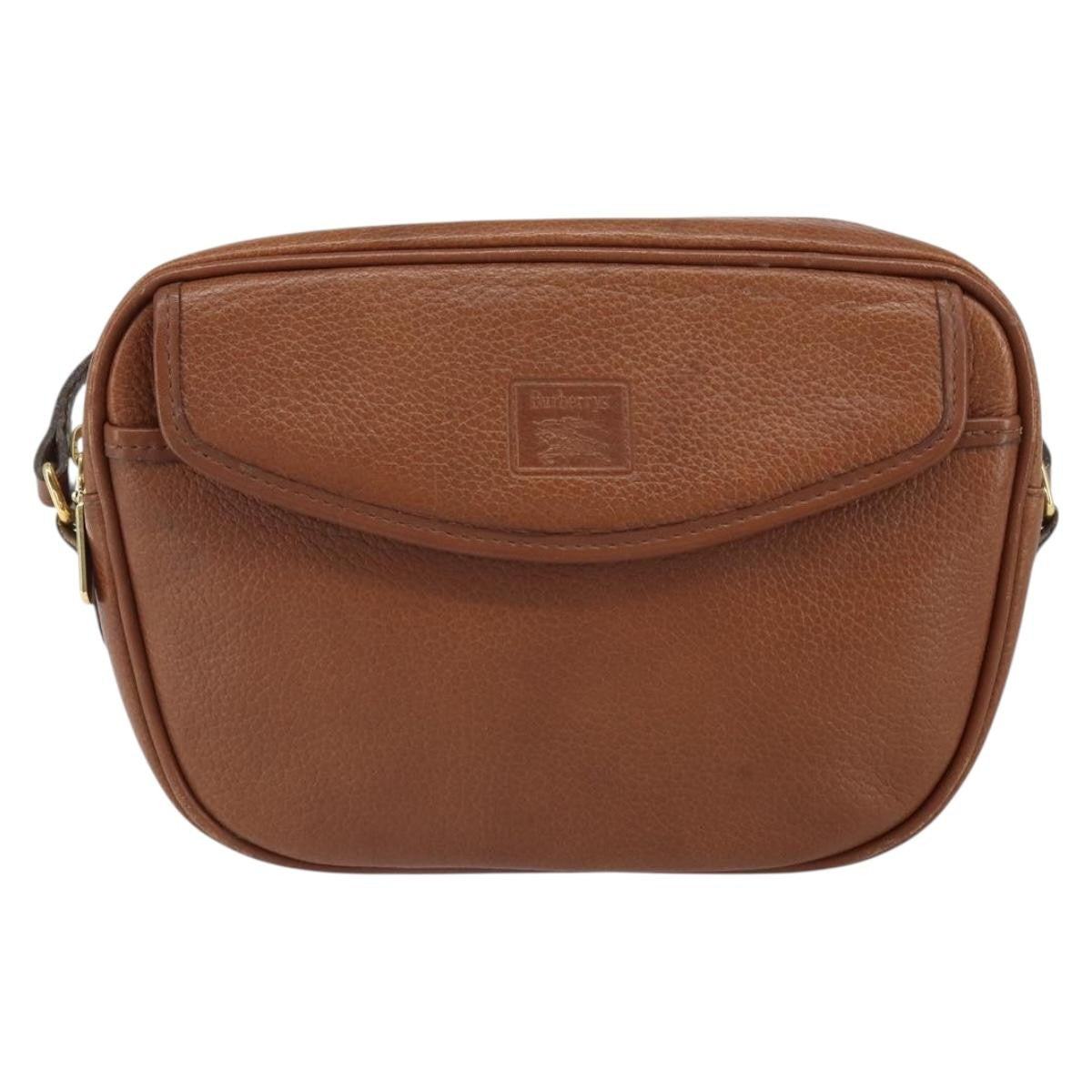 Burberry Vintage Shoulder Bag Leather Product Image