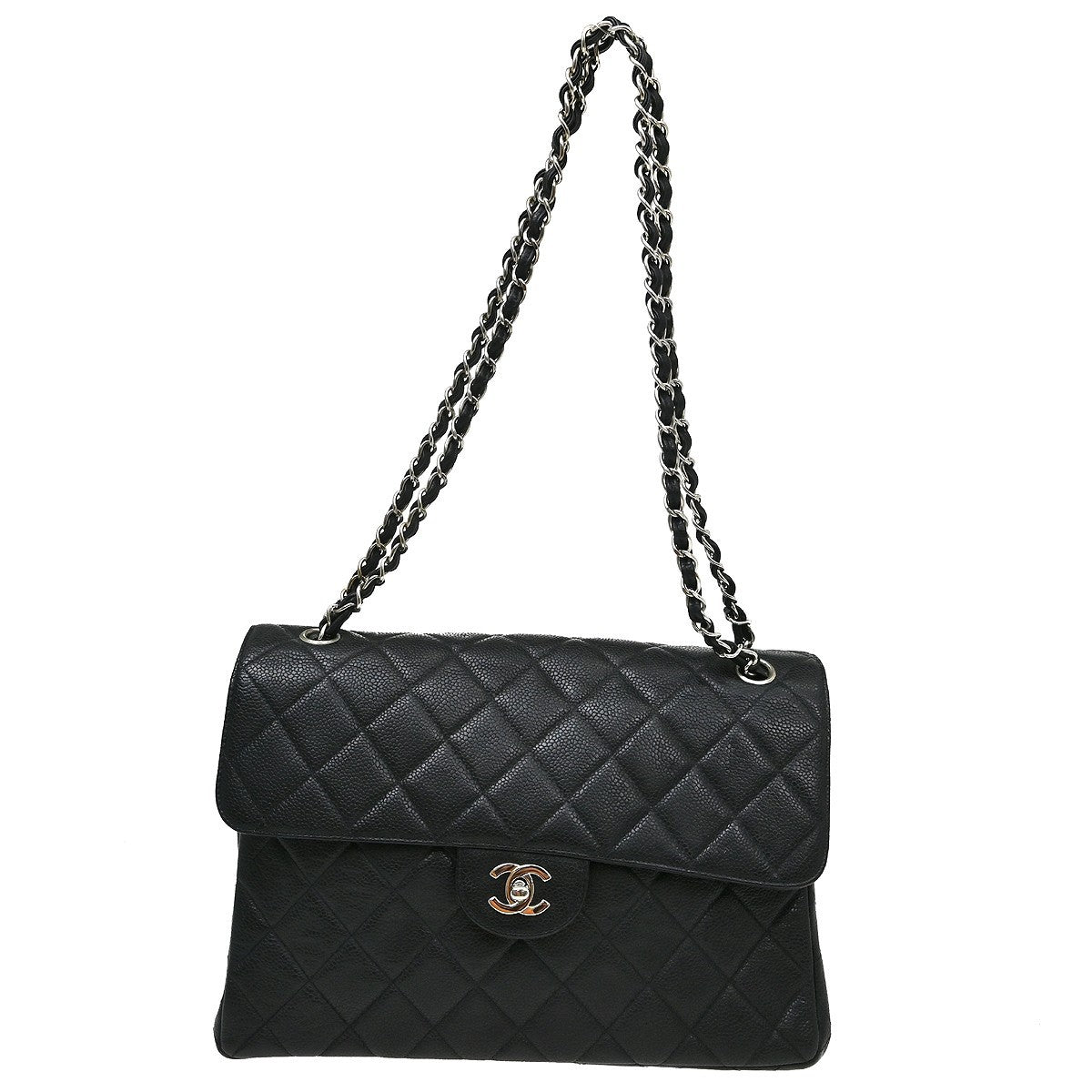 Chanel Flap Shoulder Bag Caviar Product Image