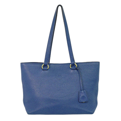 Prada Embossed Logo Open Tote Leather Product Image