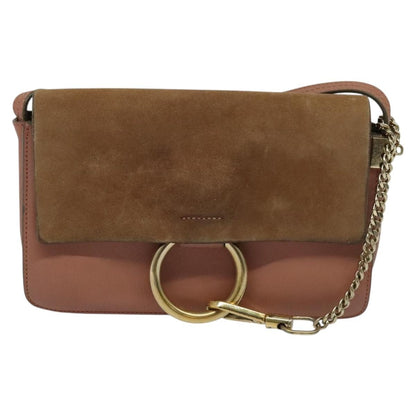 Chloe Faye Leather and Suede Small