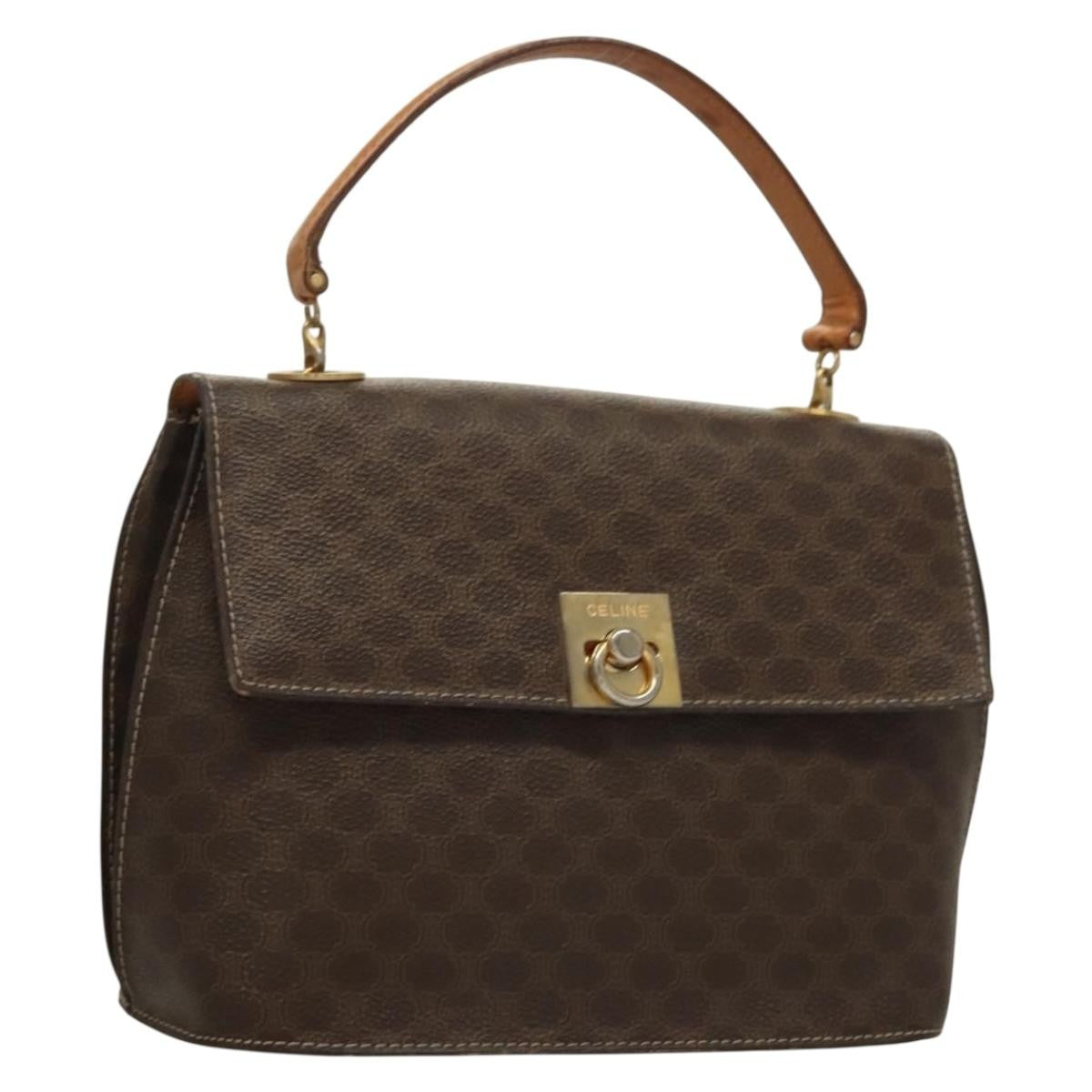 Celine Macadam Handbag Macadam with leather Product Image