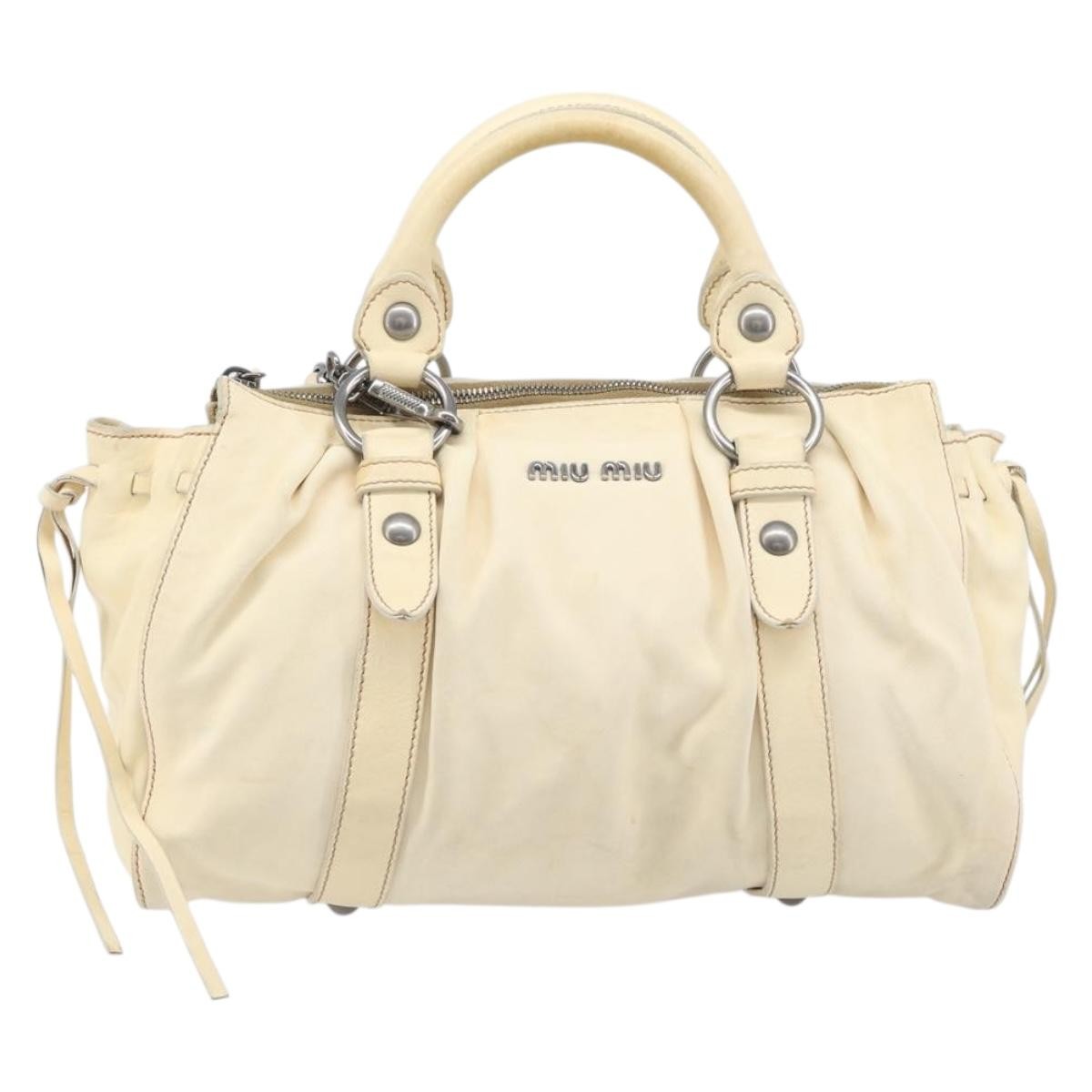 Miu Miu Vitello Lux Leather Product Image