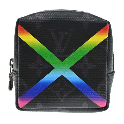 Louis Vuitton Box Pouch Bag Charm and Belt Charm Rainbow Monogram Eclipse Canvas Product Image