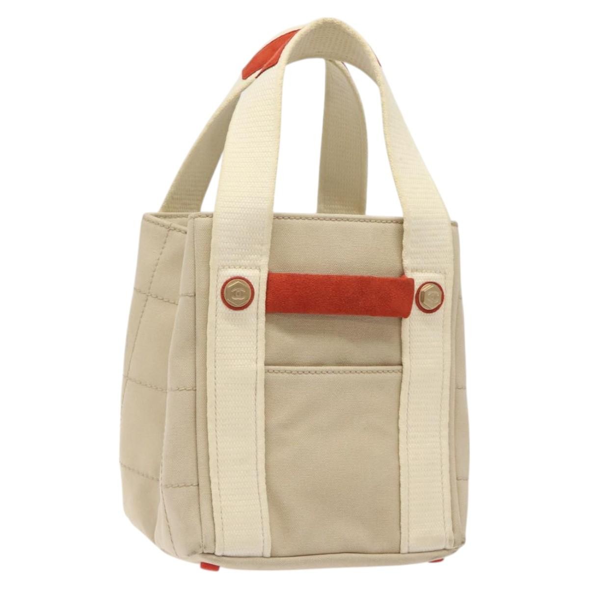 Chanel Chocolate Bar Coco Mark handbag Canvas Product Image