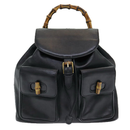 Gucci Vintage Bamboo Leather Product Image
