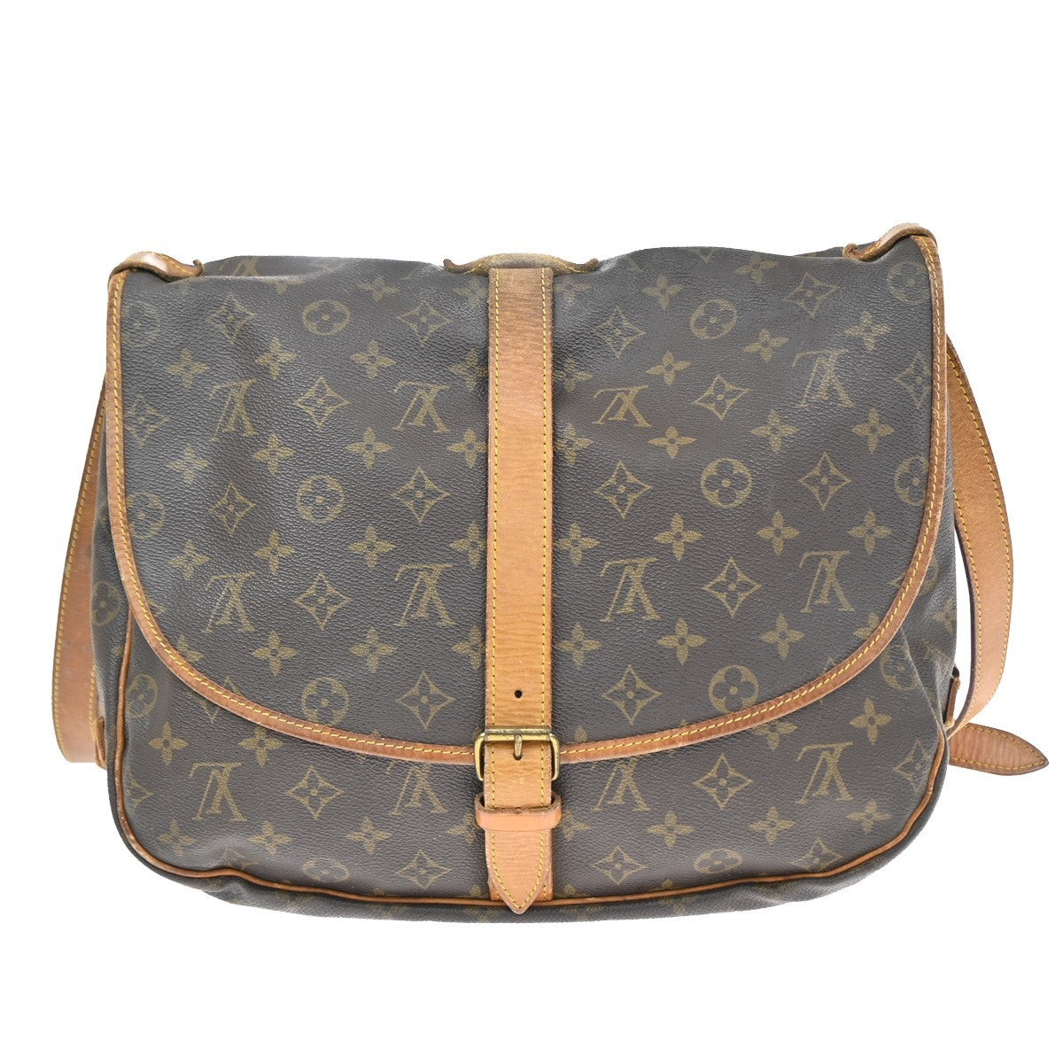 Louis Vuitton Saumur Monogram Canvas 35