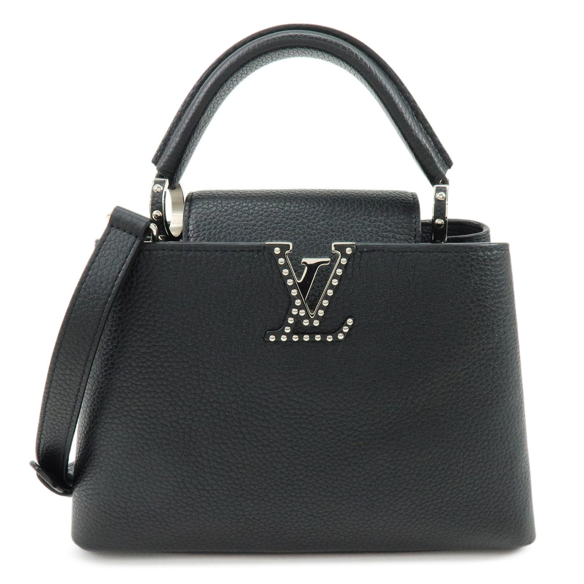 Louis Vuitton Capucines Fleur De Lys Taurillon Leather BB