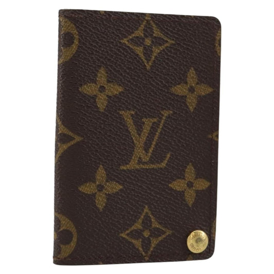 Louis Vuitton Porte Cartes Pression Card Case Monogram Canvas Product Image