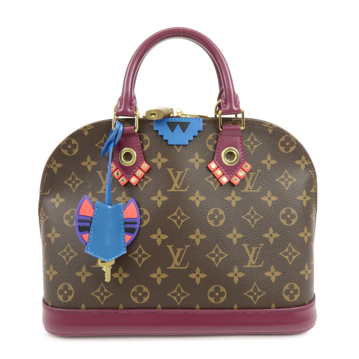 Louis Vuitton Alma Limited Edition Totem Monogram Canvas with Leather PM